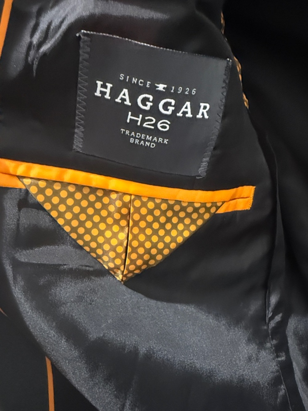 Haggar Men's Black Single-Breasted Sport Coat - Picture 6 of 7